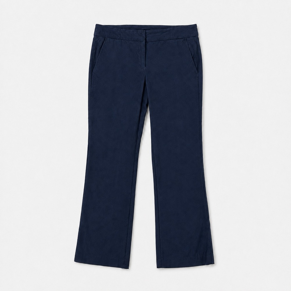 Stretch Bootcut Navy Blue Trouser Work Pants Lane Bryant Womens Sz 14
